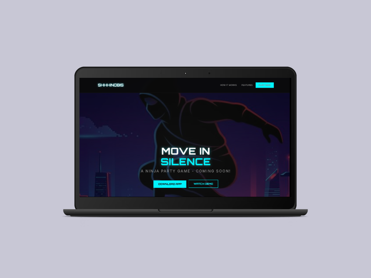 Shhhinobis — A stealth ninja game website and app